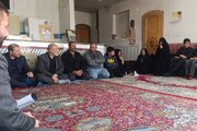 دیدار مدیران شهری اصفهان با خانواده شهید علی کیانی، تجدید پیمان با راه روشن شهدا