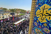 تشییع شهدای تجاوز آمریکایی صهیونی در نجف‌آباد