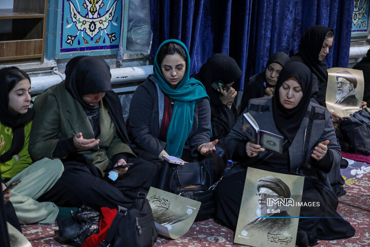 احیای شب بیست و یکم ماه مبارک رمضان در اراک