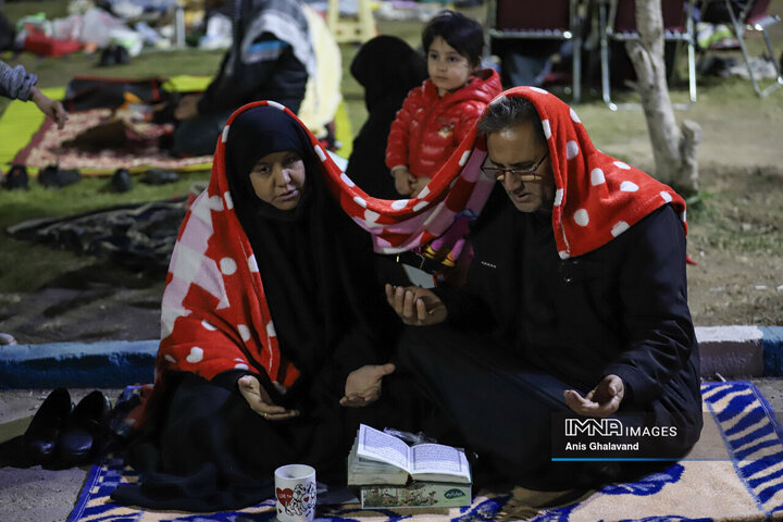مراسم احیای شب بیست و یکم ماه مبارک رمضان در اهواز