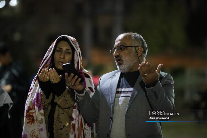مراسم احیای شب بیست و یکم ماه مبارک رمضان در اهواز