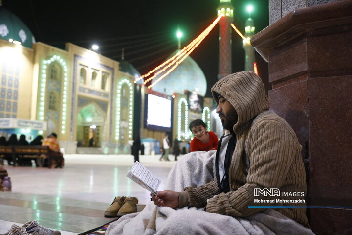 مراسم احیا شب بیست ویکم ماه مبارک رمضان در مسجد مقدس جمکران