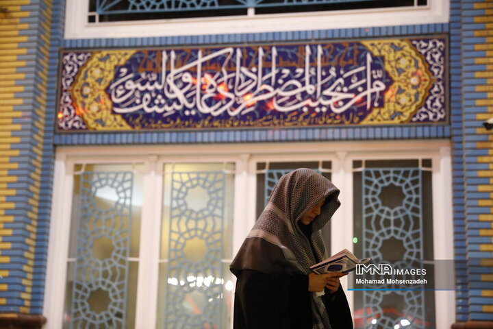 مراسم احیا شب بیست ویکم ماه مبارک رمضان در مسجد مقدس جمکران