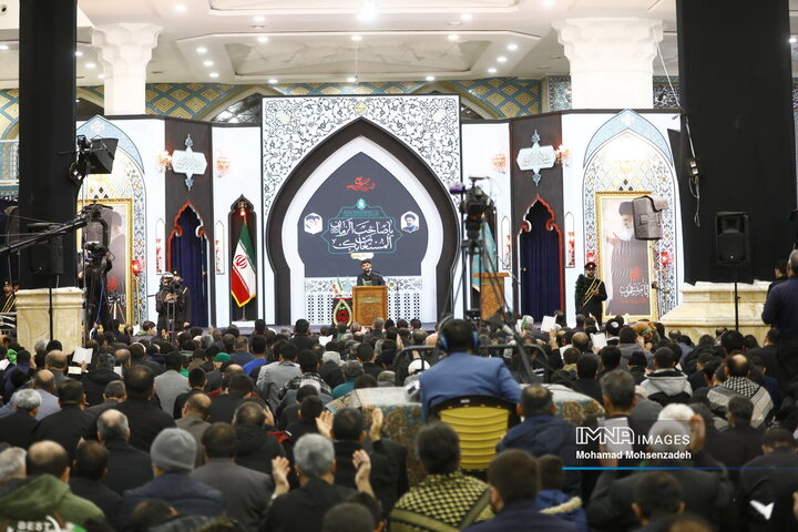 مراسم احیا شب بیست ویکم ماه مبارک رمضان در مسجد مقدس جمکران