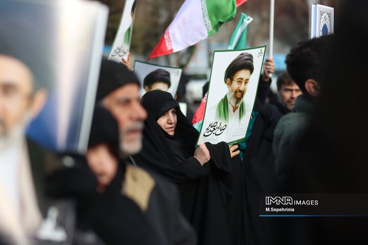 اجتماع عظیم مردمی قرآنی شهید راه قرآن آیت الله سید علی حسینی خامنه‌ای(قدس‌سره) در تبریز