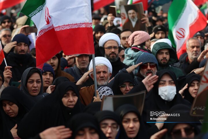 اجتماع عظیم مردمی قرآنی شهید راه قرآن آیت الله سید علی حسینی خامنه‌ای(قدس‌سره) در تبریز
