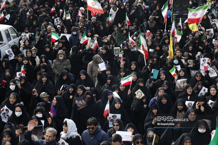 اجتماع عظیم مردمی قرآنی شهید راه قرآن آیت الله سید علی حسینی خامنه‌ای(قدس‌سره) در تبریز