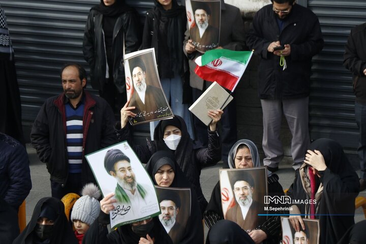 اجتماع عظیم مردمی قرآنی شهید راه قرآن آیت الله سید علی حسینی خامنه‌ای(قدس‌سره) در تبریز