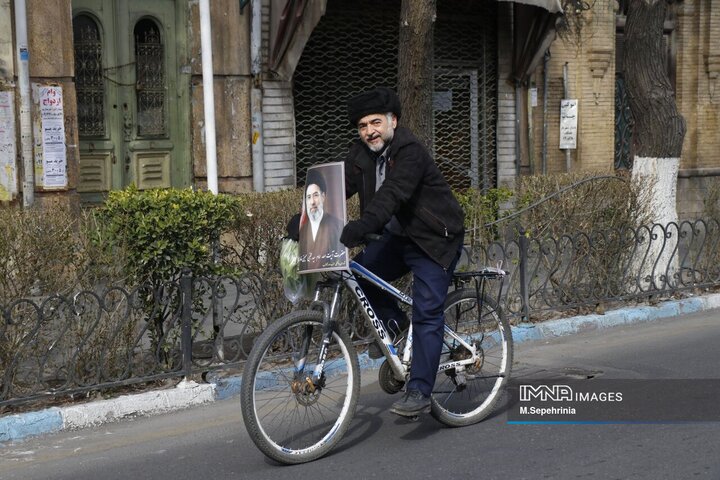 اجتماع عظیم مردمی قرآنی شهید راه قرآن آیت الله سید علی حسینی خامنه‌ای(قدس‌سره) در تبریز