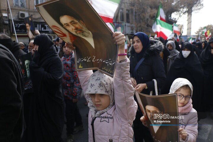 اجتماع عظیم مردمی قرآنی شهید راه قرآن آیت الله سید علی حسینی خامنه‌ای(قدس‌سره) در تبریز