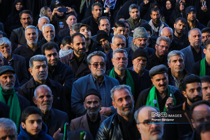 قافله عزاداران علوی در خوراسگان اصفهان