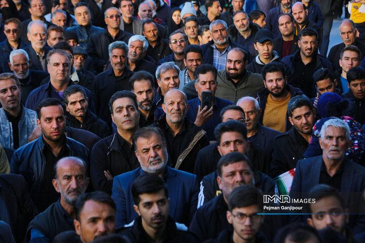 قافله عزاداران علوی در خوراسگان اصفهان