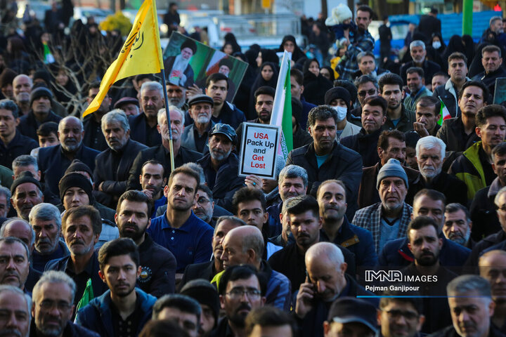 قافله عزاداران علوی در خوراسگان اصفهان