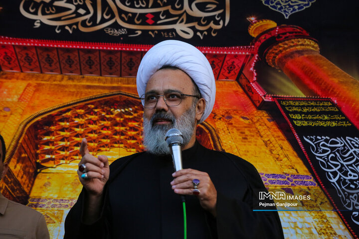 قافله عزاداران علوی در خوراسگان اصفهان