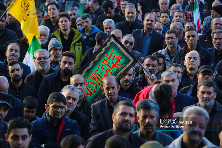 قافله عزاداران علوی در خوراسگان اصفهان