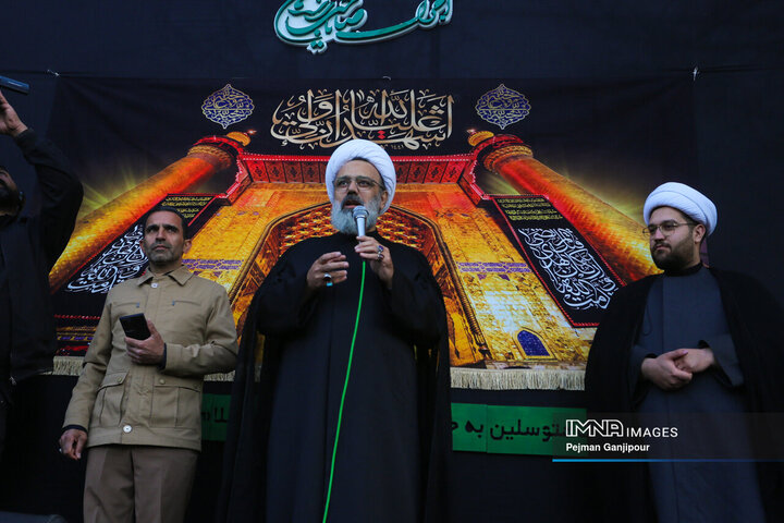 قافله عزاداران علوی در خوراسگان اصفهان