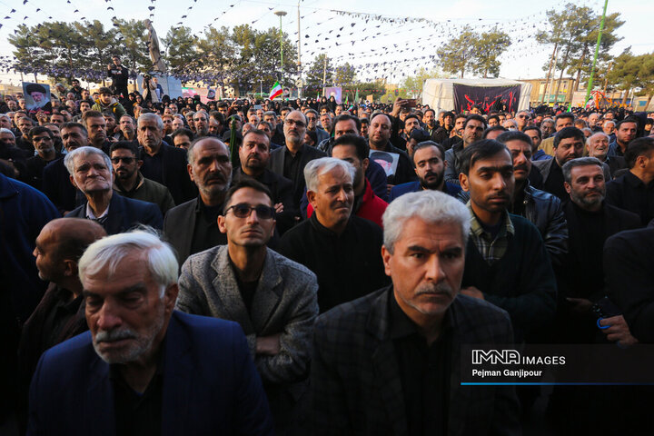 قافله عزاداران علوی در خوراسگان اصفهان