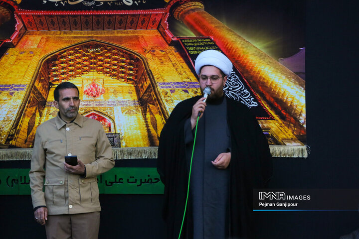 قافله عزاداران علوی در خوراسگان اصفهان