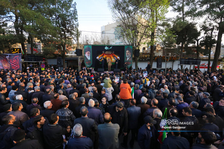 قافله عزاداران علوی در خوراسگان اصفهان