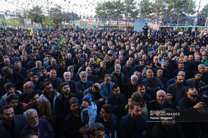 قافله عزاداران علوی در خوراسگان اصفهان