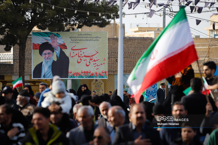قافله عزاداران علوی در خوراسگان اصفهان