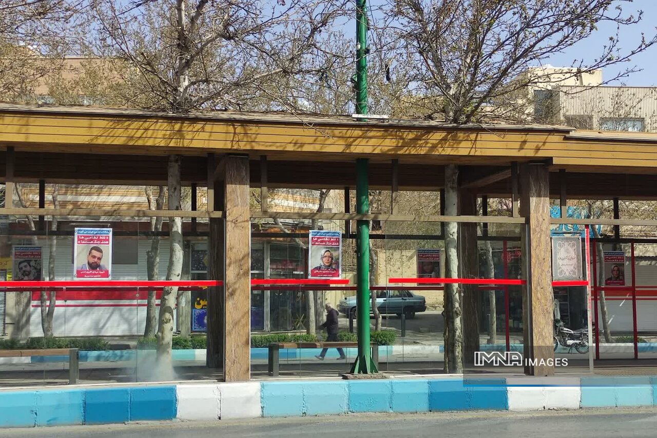 کمپین جدید تبلیغات شهری اصفهان علیه دروغ رسانههای معاند؛ شهدای غیرنظامی در قاب تصویر