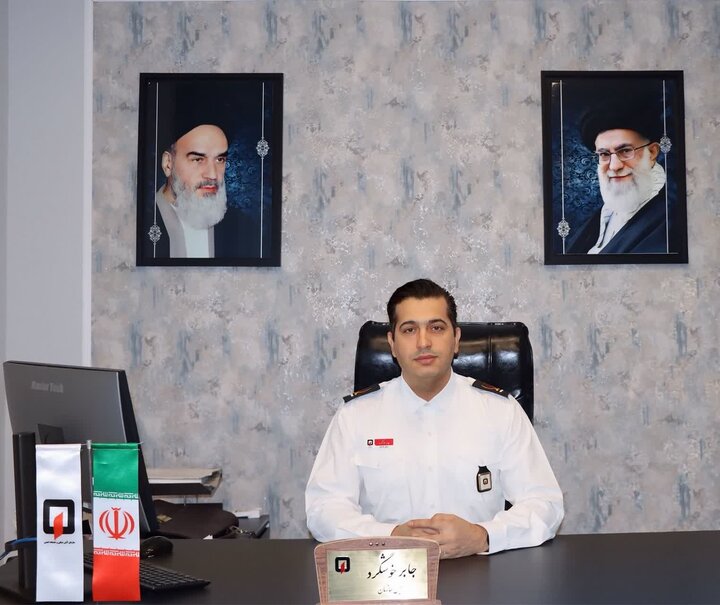 استقرار آتش نشانان در مسیر راهپیمایی روز قدس