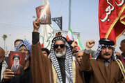 خروش اهوازی‌ها در حمایت از فلسطین در روز جهانی قدس