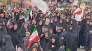 راهپیمایی مردم گناباد در روز جهانی قدس