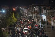سیزدهمین شب اجتماع نحن منتقمون با بارش رحمت الهی پرشورتر برگزار شد