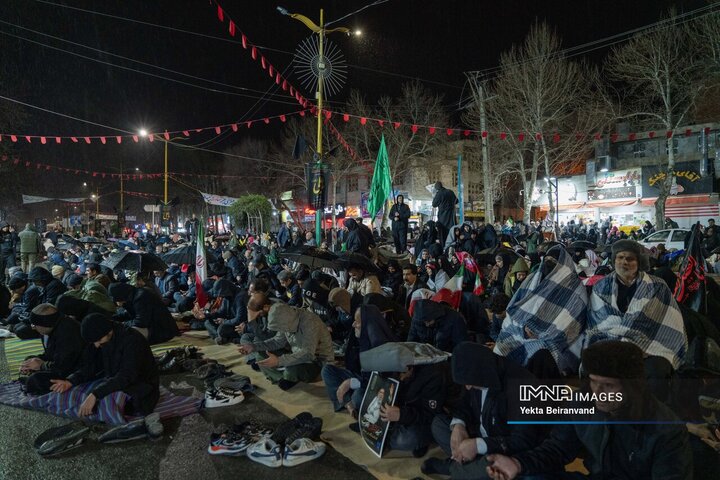 احیای شب بیست‌وسوم ماه رمضان در خرم‌آباد