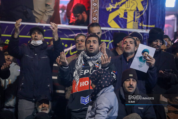 احیای شب بیست و سوم ماه مبارک رمضان و وداع با سپهبدشهید محمد پاکپور در اراک