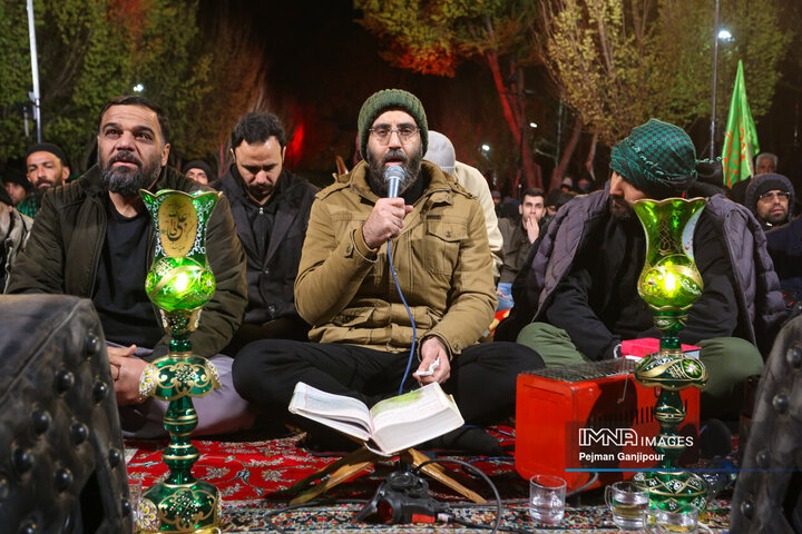 احیای شب بیست‌و‌سوم ماه مبارک رمضان در گذر فرهنگی چهارباغ