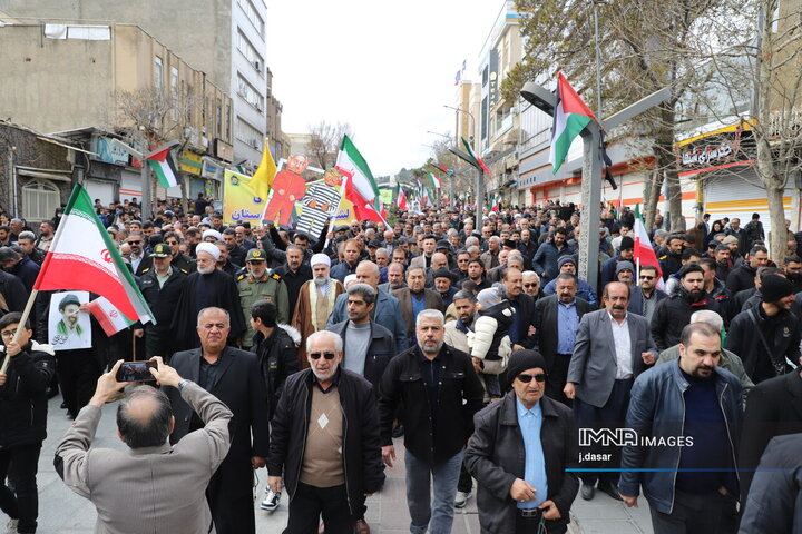 راهپیمایی روز قدس در سنندج