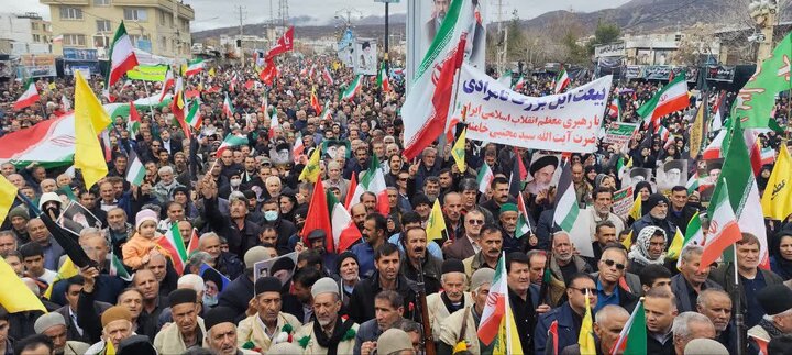 فیلم| حماسه حضور پایتخت طبیعت ایران در راهپیمایی روز قدس