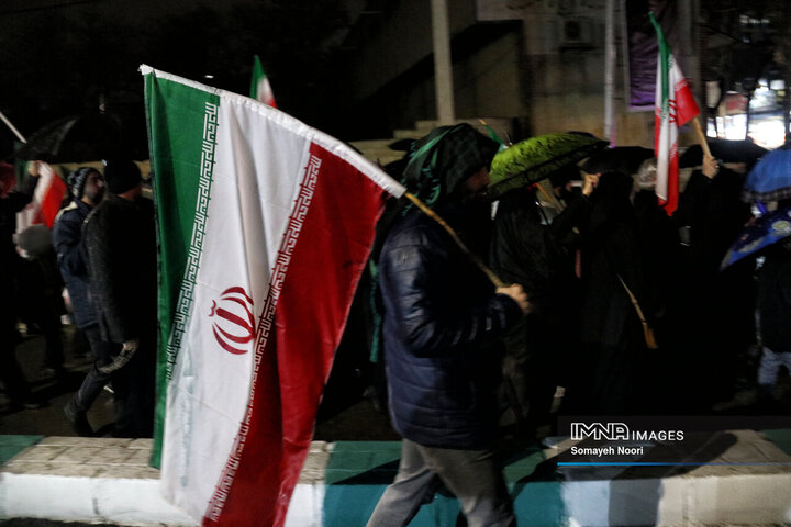 احیای دل‌ها و اجتماعِ منتقمون در شب سوم احیا در کرمانشاه
