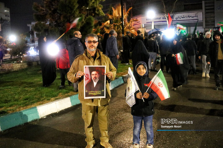 احیای دل‌ها و اجتماعِ منتقمون در شب سوم احیا در کرمانشاه