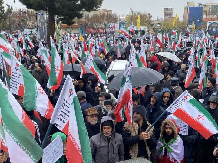بانگ الله‌اکبر در اراک طنین‌انداز شد/ روزه‌داران علیه رژیم صهیونیستی و آمریکا