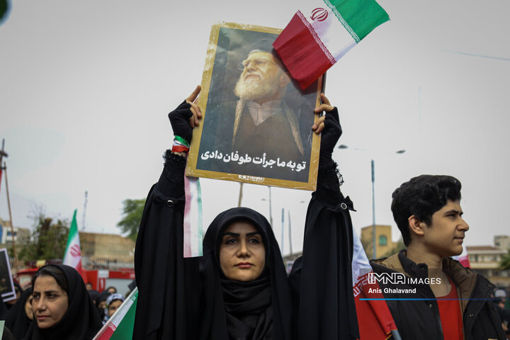 خروش اهوازی‌ها در حمایت از فلسطین در روز جهانی قدس