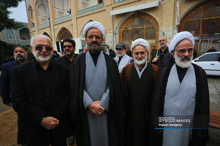 طنین بانگ «مرگ بر اسرائیل» در روز قدس اصفهان