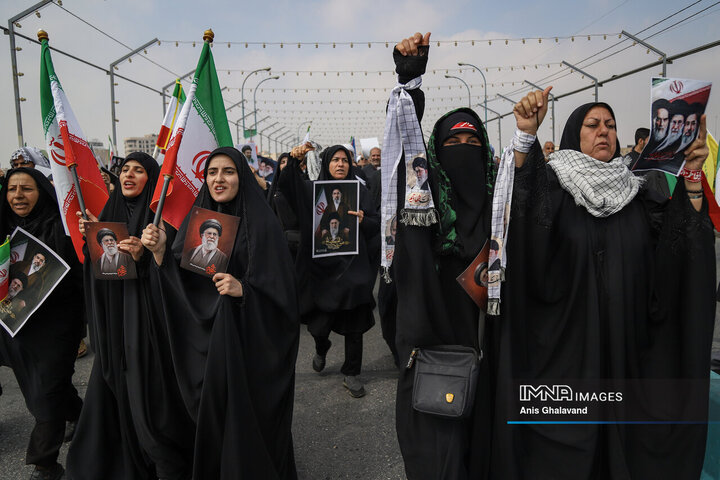 خروش اهوازی‌ها در حمایت از فلسطین در روز جهانی قدس