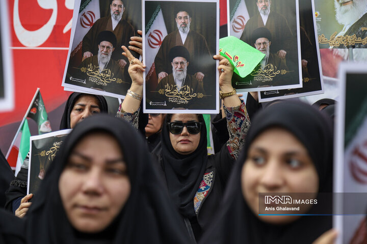 خروش اهوازی‌ها در حمایت از فلسطین در روز جهانی قدس
