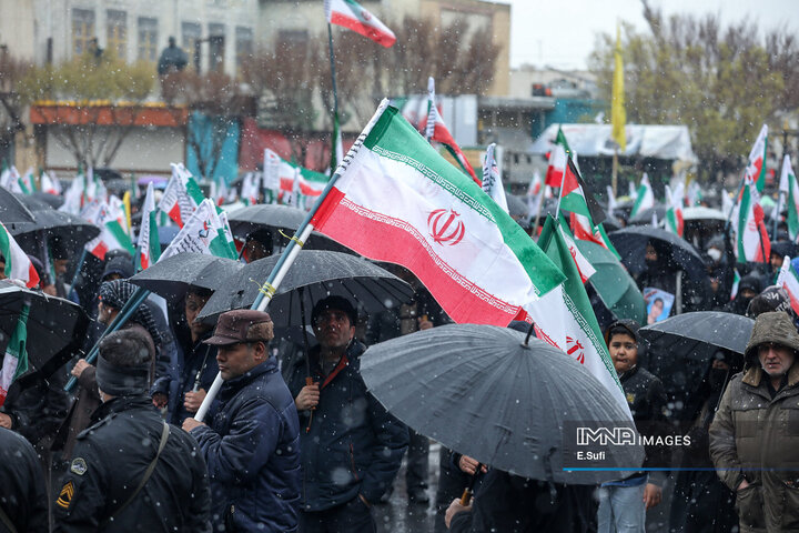 راهپیمایی روز قدس و تشییع شهدای والامقام در اراک