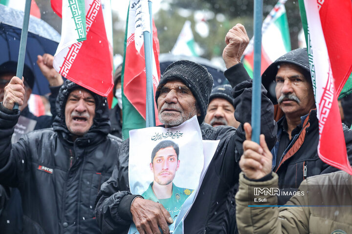 راهپیمایی روز قدس و تشییع شهدای والامقام در اراک