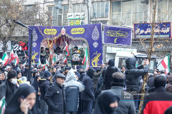 راهپیمایی روز قدس و تشییع شهدای والامقام در اراک