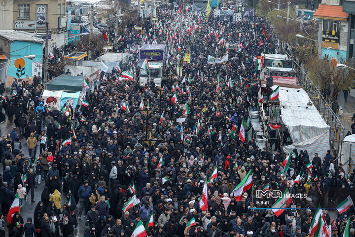 راهپیمایی روز قدس و تشییع شهدای والامقام در اراک