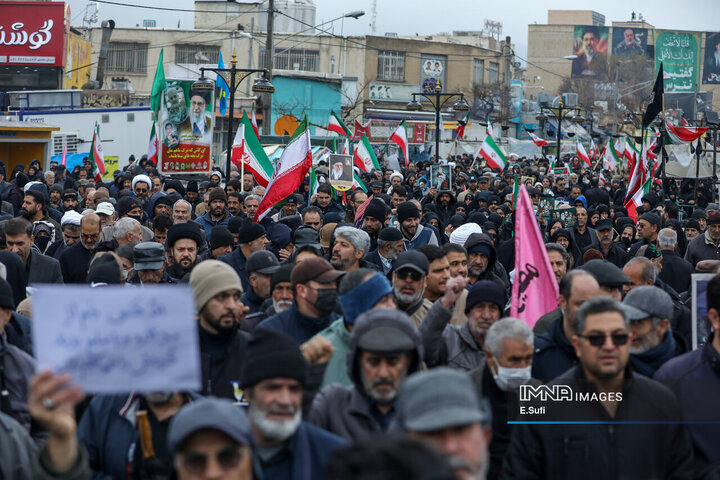راهپیمایی روز قدس و تشییع شهدای والامقام در اراک