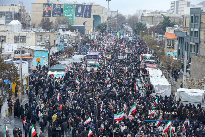 راهپیمایی روز قدس و تشییع شهدای والامقام در اراک