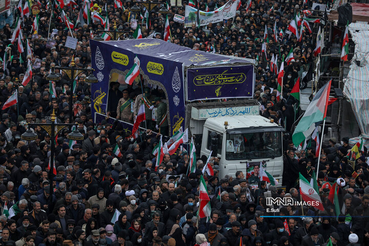 راهپیمایی روز قدس و تشییع شهدای والامقام در اراک