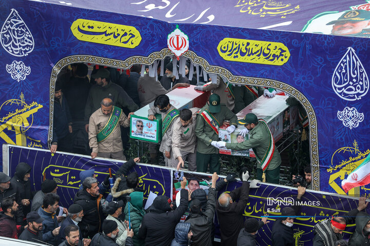 راهپیمایی روز قدس و تشییع شهدای والامقام در اراک